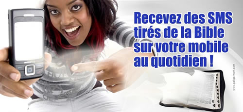 BibleSms en Français.