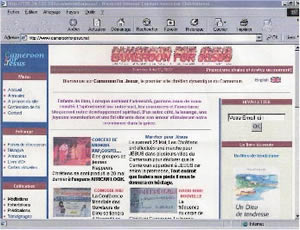 Cameroonforjesus.net en 2001